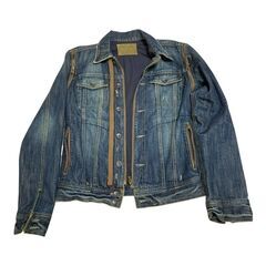 メンズデニムジャケット 取り外し可能な袖 90年代ビンテージの画像