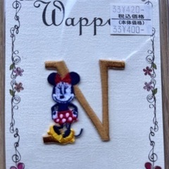 ディズニー　ワッペン　新品の画像