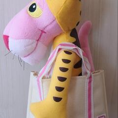 【美品】ピンクパンサー　関西限定ぬいぐるみチャームの画像