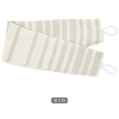 ニトリ　遮光2級ストライプカーテン(レースなし)の画像