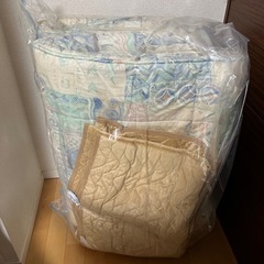 敷布団と敷き毛布