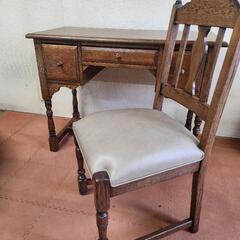 【12/9までの掲載】アンティーク　机　椅子　デスク　ドレッサーの画像