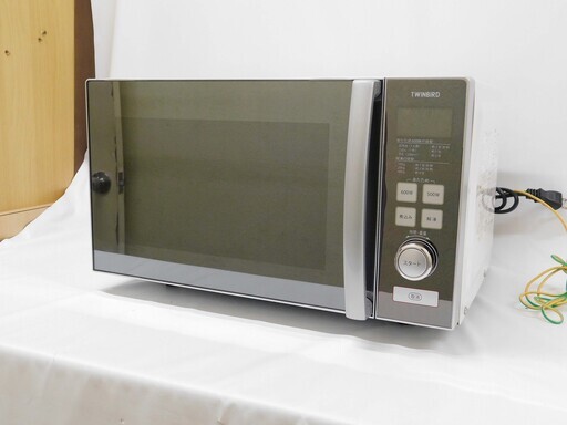 【恵庭】TWINBIRD　電子レンジ　DF620E8　2014年製　フラットタイプ　中古品　PayPay支払いOK！