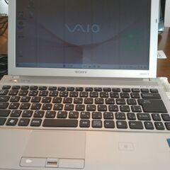 ノートパソコン（ソニー、VAIO）の画像