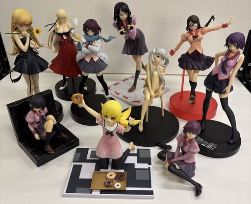物語シリーズ　化物語　フィギュア　まとめ売り