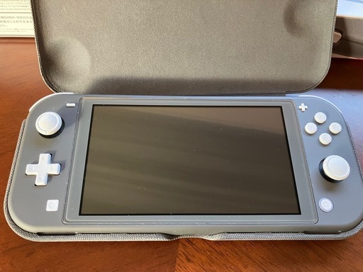 Nintendo Switch Lite グレー 保護ケース・保護フィルム付き