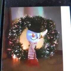 クリスマス玄関用リースの画像
