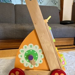 エドゥテ ファーストウォーカー 手押し車 アイムトイ　知育玩具　 木製の画像
