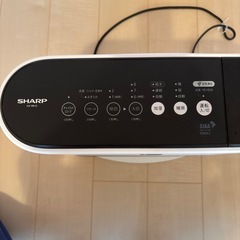 取引決定しました🙇‍♀️【1年前購入✨美品】SHARP加湿器付きヒーター/プラズマクラスター】の画像
