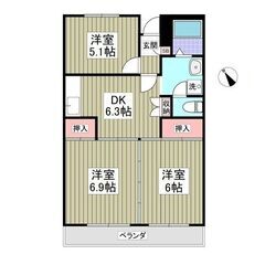 初期費用8万円パック🉐フリーレント賃貸⭐️鶴ヶ島駅⭐️外国人不可...