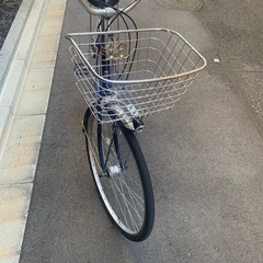自転車 27インチ チャリ シティサイクル 変速付きの画像