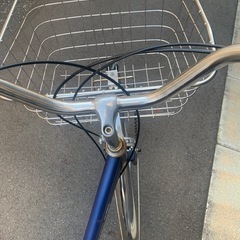 自転車 27インチ チャリ シティサイクル 変速付きの画像