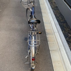 自転車 27インチ チャリ シティサイクル 変速付きの画像