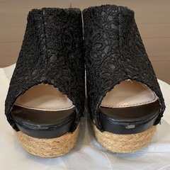 厚底 ウェッジソール サンダル Sの画像