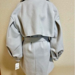 気持ちの良いお取引が出来ました♪【新品未使用】ビックカラーボリュームスリーブコートの画像