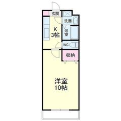 🪇NEW🪇仲介手数料無料！家賃1ヶ月無料！！インターネット無料📶島田市中河町　1K【Pisoはなみずき103号室】🌸 - 島田市
