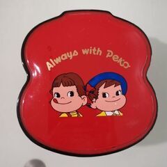 値下げ！可愛いペコちゃんの重箱（1段）美品！お弁当箱にも