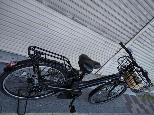 [Panasonic]TiMO(ティモ・S)26吋 電動アシスト自転車 16Ahバッテリー+充電器+キー2本(ブラック)