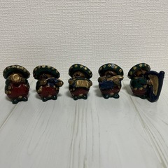 陶器オーケストラ5体