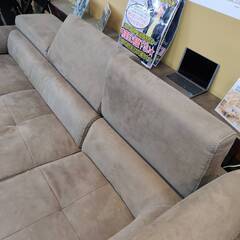 【愛品倶楽部柏店】RELAXFORM (リラックスフォーム) カウチソファ オットマン付 プレーゴ 関家具 新素材「レザーテックス」を使用