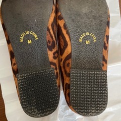 レオパード ロー パンプス Mの画像
