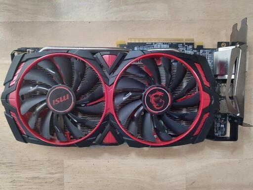MSI Radeon RX580 ARMOR MK2 8G OC 動作確認済