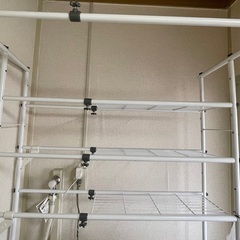 洗濯機の上の棚　