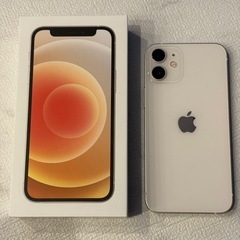 【受渡し先決定】iPhone12mini White