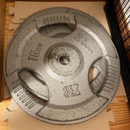 バーベルプレート 10kg×2