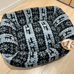 ペットベッド　冬柄