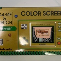 【ゲームウォッチ color screen】  ゼルダの伝説