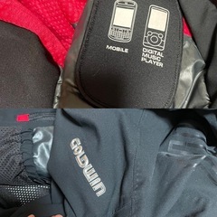 GOLDwin ウエア　値下げ　黒　サイズLの画像