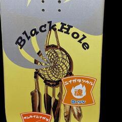 スノーボード板157cmBlack　Hole(デッキパット付き)の画像