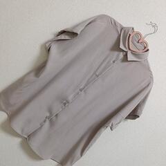 GU エアリーシャツ グレー Lサイズ