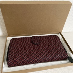 ☆お値引可能☆【極美品】印傳屋  長財布 多収納財布 Wallet 菱菊柄の画像
