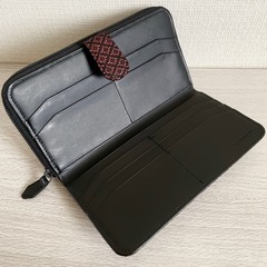 ☆お値引可能☆【極美品】印傳屋  長財布 多収納財布 Wallet 菱菊柄の画像