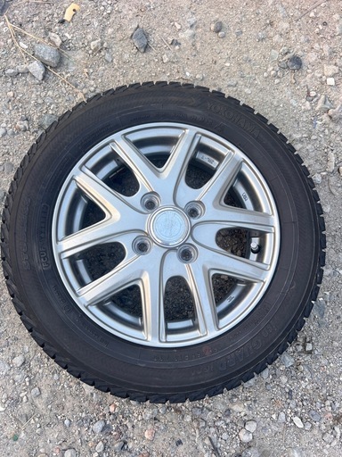 155/65R13スタッドレスタイヤホイール４本セット