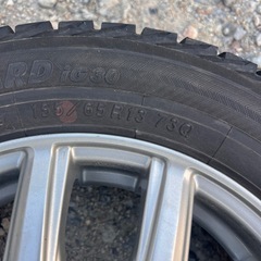 155/65R13スタッドレスタイヤホイール４本セットの画像