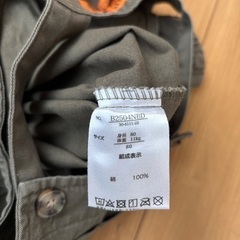 オーバーオール　サイズ80の画像