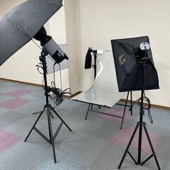 【受渡し者決定】受付停止。プロ仕様 撮影用 照明機材一式 ・購入...