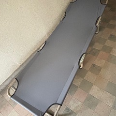 値下げ↓未使用◆折りたたみ簡易ベッド◆三つ折り◆リクライニングの画像