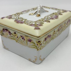 未使用◆ジュエリーボックス◆陶器◆Muchaの画像