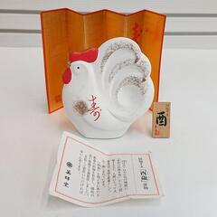 【理由有未使用品】【長期保管品】 招福干支　酉　干支　薬師堂