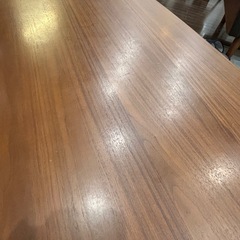 ニトリ　センターテーブル　120cm マガジンラック付きの画像