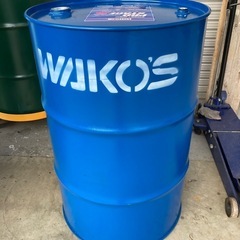 空のドラム缶　200L ワコーズ　1コ
