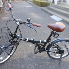 折りたたみ自転車20インチ【ほぼ新車】シマノ6段変速