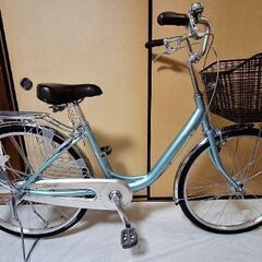 ブリヂストン　シティサイクル自転車(中古)24インチ