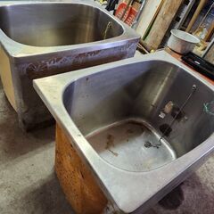 ステンレス浴槽　湯船の画像