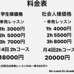 【DJスクール】 現役Club DJがマンツーマンで教えます！の画像