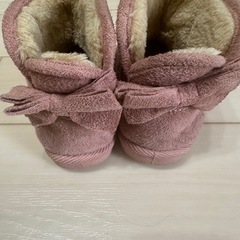 最終値下げキッズムートンブーツ　2点セット　14センチ　の画像